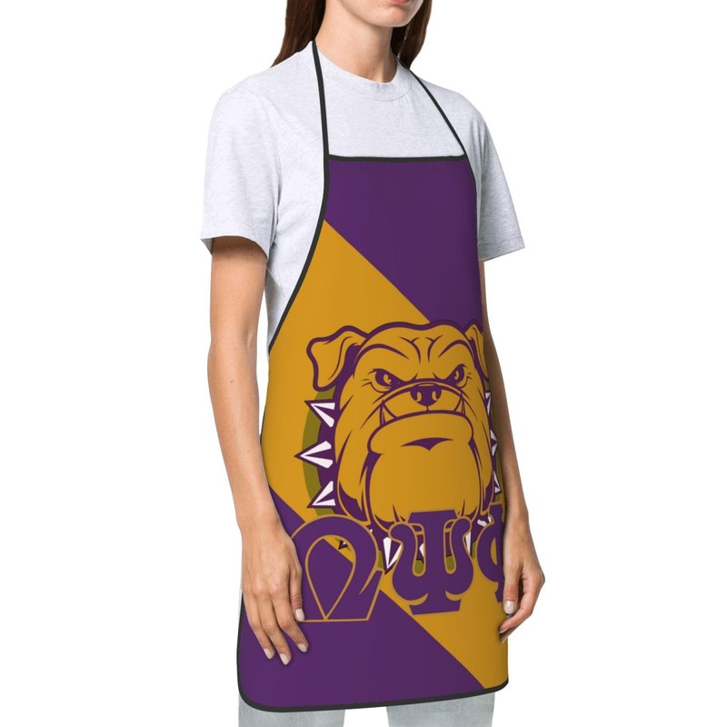 Psi Phi Kitchen Apron Waterproof For Men Women Cooking Bbq