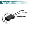 sourcing map Car Horn Speaker Adaptor Wire Harness Pigtail Socket