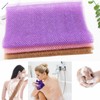 African Net BetterJonny 4pcs Long Sponge African Exfoliating Net Long