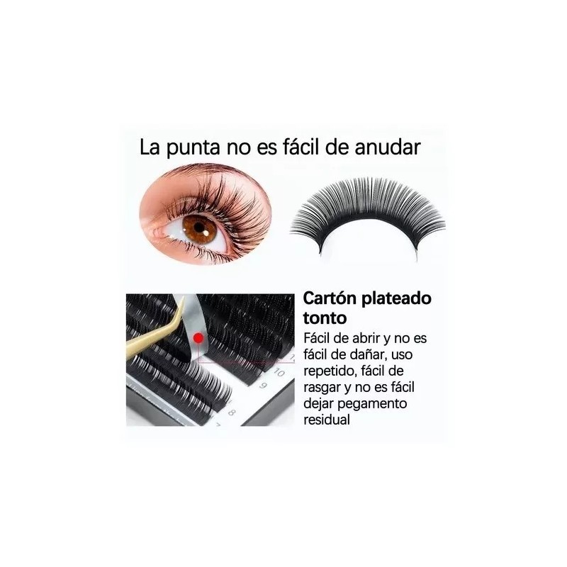 Nagaraku Blister Nagaraku Mixto Extensiones De Pestañas 0.15mm D Mix