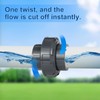 Wacjak 1-1/2 Inch PVC Union Pipe Fitting, High Pressure Schedule