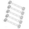 Child Safety Cabinet Proofing Double Lock Adjustable Strong Adhesive Baby
