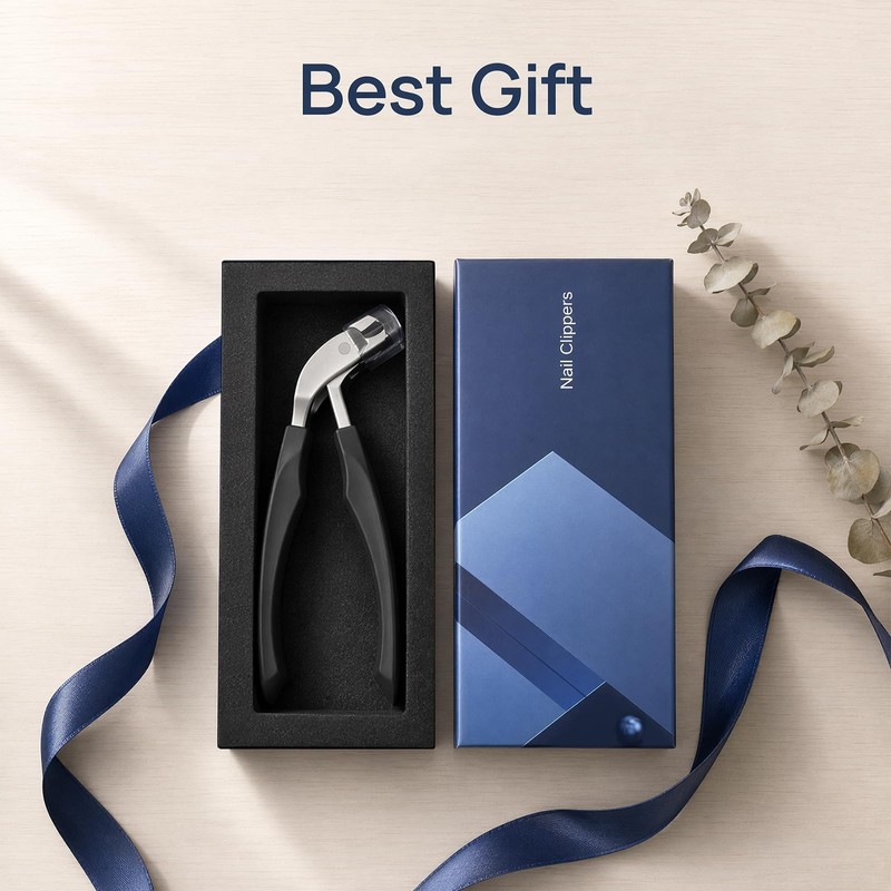 Professional Nail Clippers for Thick Nails - Heavy Duty Toenail