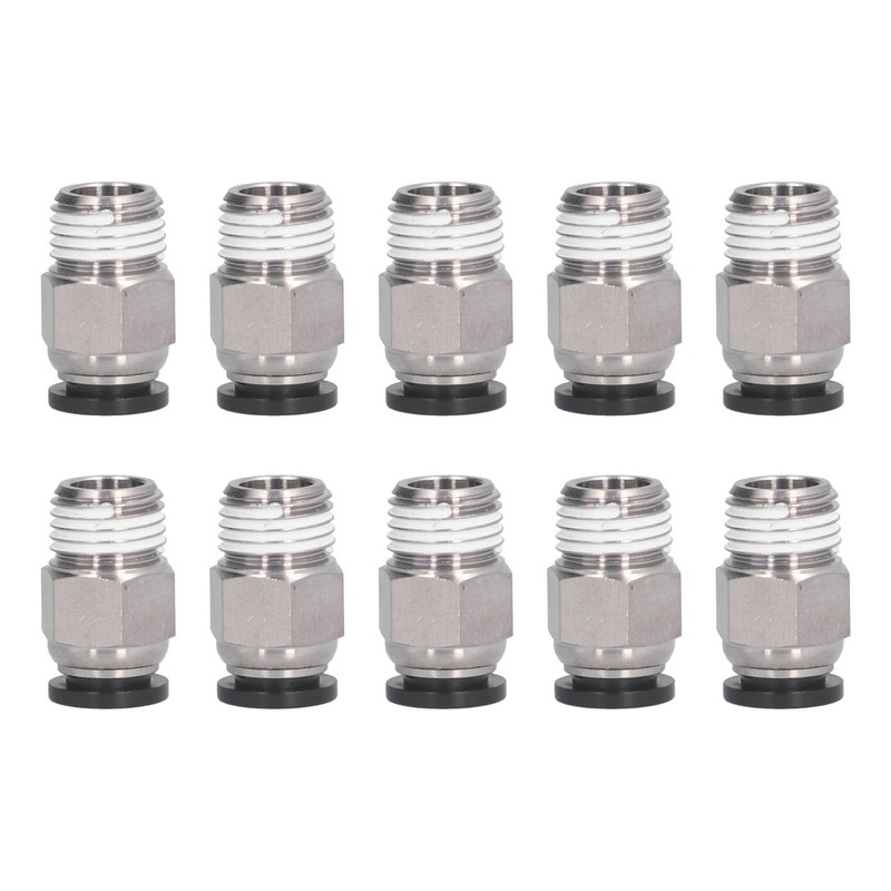 Externally Pneumatic Quick Plug Connector Good Sealing Durable Quick Pneumatic