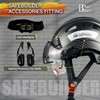 SAFEBUILDER Industrial Safety Helmet with Visor ABS Hard Hat with