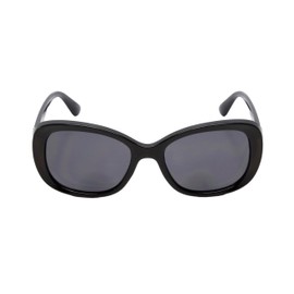 Calabria Sophia Womens Bifocal Reading Sunglasses +1.50 Black/Grey Bi-Focal Sunnies Fashion Sun Glasses Readers w/Soft Case