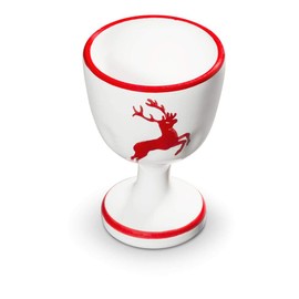 GMUNDNER KERAMIK Factory 0318BEGL05 Ruby Reindeer Egg Cup Smooth, 7.5 cm