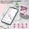 Wireless Headphones LED Display, Waterproof Headphones