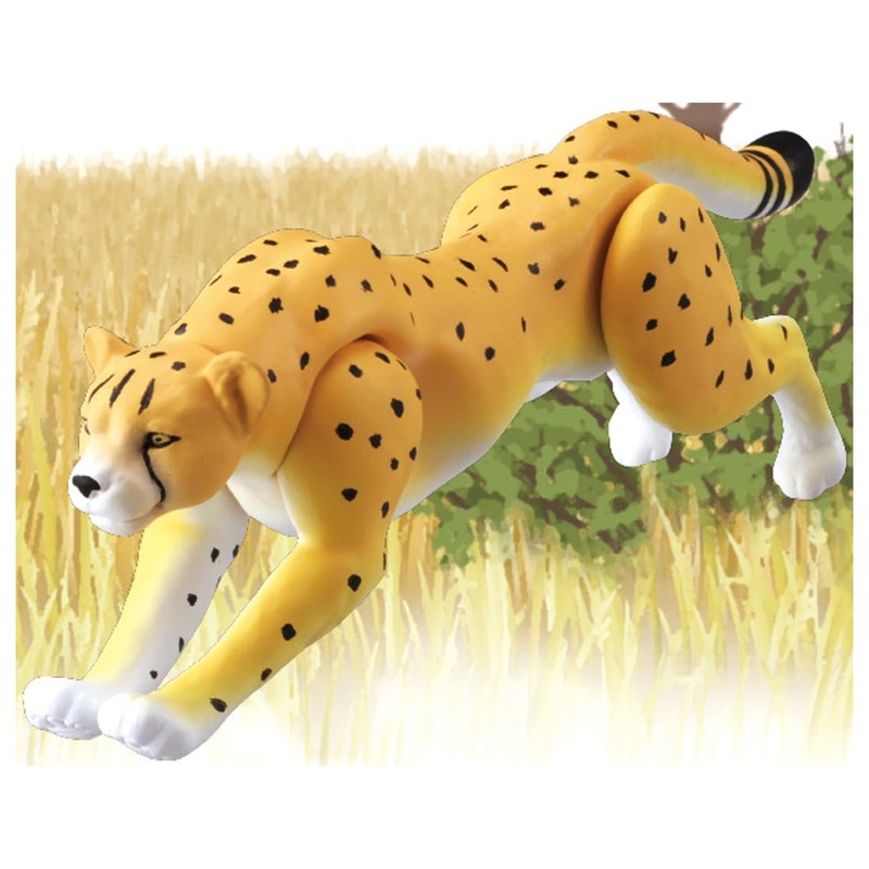 Takara Tomy AS-13 Cheetah (Running Ver.) Animal Dinosaur Toy 3+