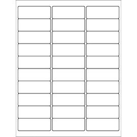 BESTEASY 30-up 500 Sheets 1" X 2-5/8" Address Shipping Labels for Laser and Inkjet Printers, FBA Product Labels (500 Sheet)