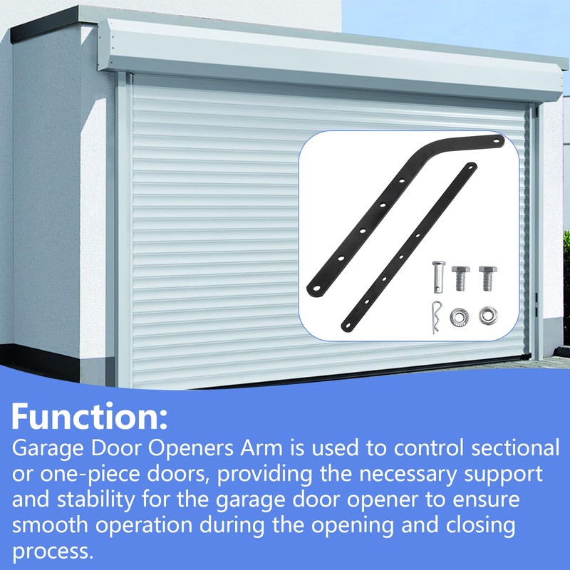 Garage Door Opener Arm Kit Replacement Parts Compatible with Chamberlain,