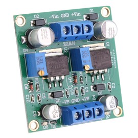 Hilitand Adjustable Stabilized Power Module LM317 / 337 Positive Negative Voltage Power Supply Module