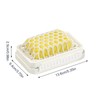 Soap Case,Double-Layer Soap Saver | Mesh Structure, No Drilling, Space-Saving