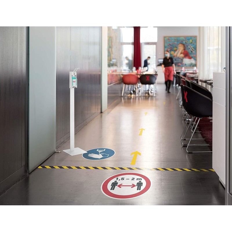 Durable Floor Stickers Arrow Removable 100 mm x Approx. 0.2