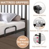 DELLAN Mattress Slide Stopper, Non-Slip Gripper Retainer Bar, Mattress Holder