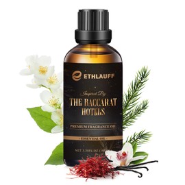 Hotel Diffuser Oil Inspired by The Baccarat Hotel Scent, Luxury Essential Oil for Waterless Diffuser, Crafting Soap & Candle Making Scents 100 ml 3.38 Fl Oz