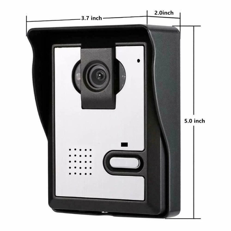 AmoTech Timbres Con Camara Para La Puerta Entrada De La