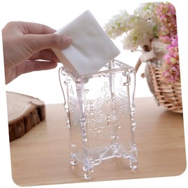 minkissy Makeup Cotton Holders Makeup Cotton Storage Case Cosmetic Organizer Nail Remover Cotton Dustproof, OKY01CUKM14539SS1123