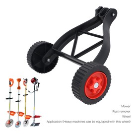 Adjustable Jockey Wheels, 23mm-28mm Lawn Mower Auxiliary Wheel, Edge Cutter Lawn Tool Attachment for Weed Cutter, Grass Cutter, Thread Cutter, Brush Cutter