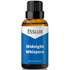 Midnight Whispers Fragrance Oil - ESSLUX Essential Oils for Diffuser, Candle Soap Making Scents, Aromatherapy Scented Massage, Perfume for Humidifier Home Fragrance, 1 fl oz