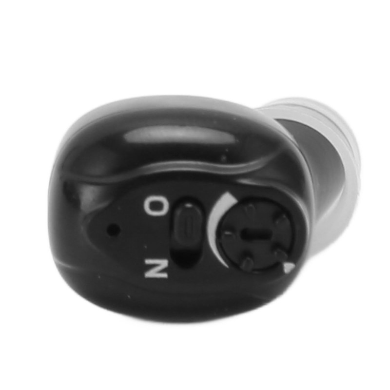 Single Earbud Adjustable Volume Sound Aid USB Charging Hearing Earphone