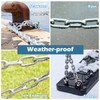 hannger Chain Link Security Chain - 1/4" × 6.6Ft 304