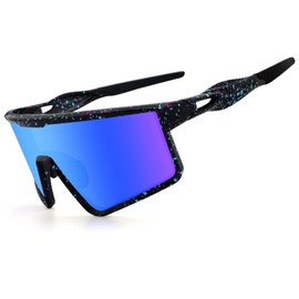 Xiyalai Cycling Glasses for Men Women, Sports Sunglasses for Youth Baseball, Running, Mountain Biking and Fishing Goggles