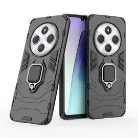 Kukoufey Compatible with Xiaomi Redmi 14R Case Cover,Magnetic Car Mount Bracket Shell Compatible with Xiaomi Redmi 14C 4G 2409BRN2CA 2409BRN2CL 2409BRN2CG Case Black