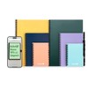 BAMBOOK Colourful Notebook - Navy - A5 - Blank &