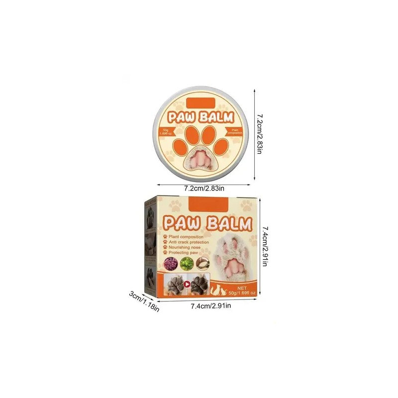 Pomada Crema Hidratante Almohadillas Y Nariz Perros Y Gatos