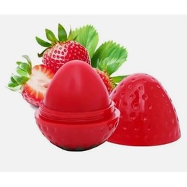 Bálsamo labial para uso diario, fresa (paquete de 3)/bálsamo labial iluminador de frutas de larga duración, hidratante de alto brillo, para uso diario