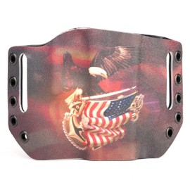 Infused Kydex USA Eagle On Flag OWB Holster (Left-Hand, for HK USP 9/40/45)