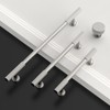 Asidrama 10 Pack 3.75 Inch(96mm) Brushed Satin Nickel Cabinet pulls