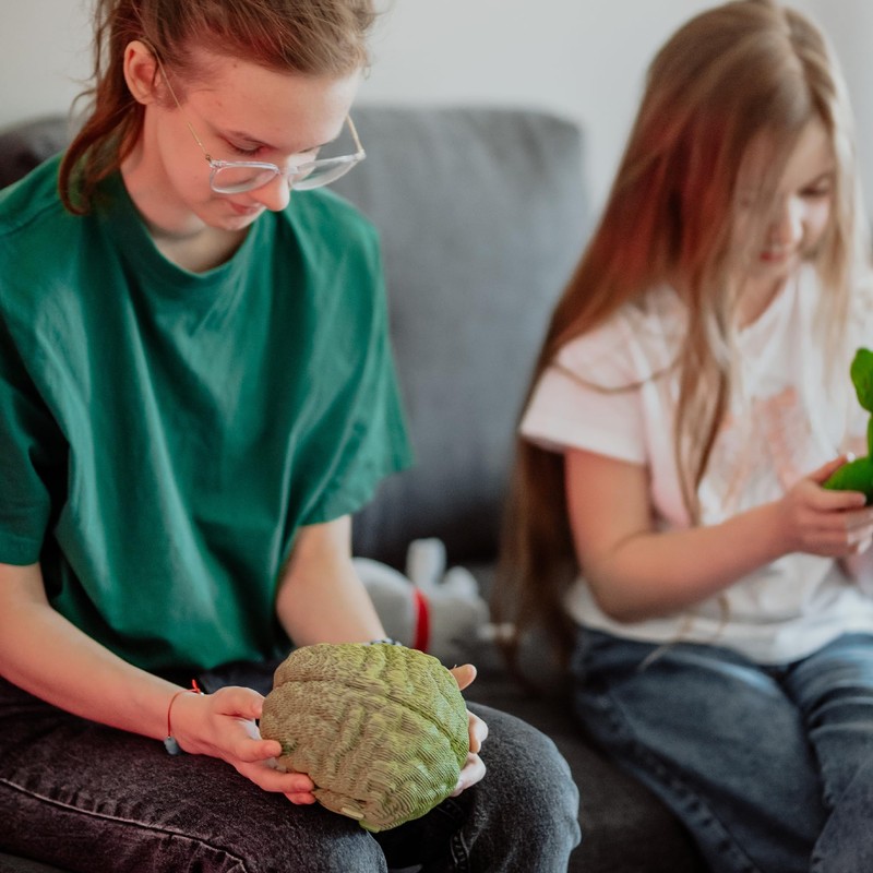 CARTONIC 3D Brain Puzzle - Made from Recycled Cardboard -