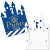 Royal Prince Charming - Shaped Fill-In Invitations - Baby Shower