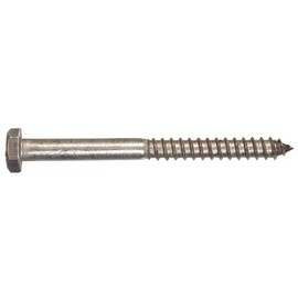 The Hillman Group 3651 1/4 By 3-Inch Lag Screw Stainless Steel, 5-Pack