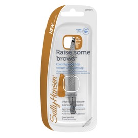 Sally Hansen Beauty Tools, Raise Some Brows-Slant Tip Tweezer with Platform (Pack of 2)