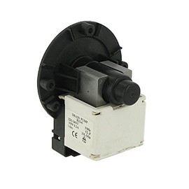 Paxanpax Universal Drain Outlet Pump Base with Fitted TOC and Screw Fixing/Twin Plug-In/Bottom Positioned Front Facing Terminals, 220-240 V, 50 Hz