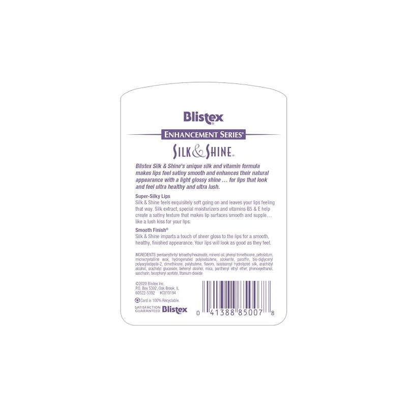 Blistex Silk & Shine, .13-Ounce Tubes by Blistex
