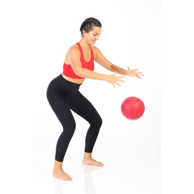 TOGU Unisex – Erwachsene Medinzinball Medizinball, Rot, 0,5 kg