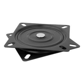 Herrajes Guerrero Base Giratoria Plato Giratorio Embalerado 15 X 15 Cm Negro T