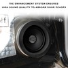 ZNDAW 2PCS 6.5" Car Foam Speaker Enhancer, Auto Door Soundproof