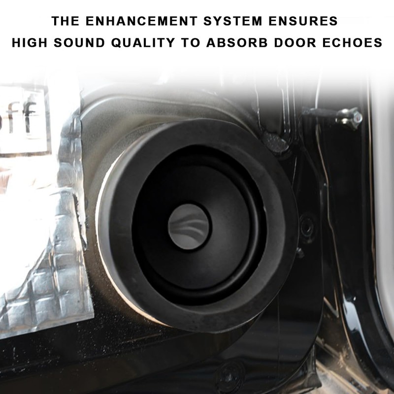 ZNDAW 2PCS 6.5" Car Foam Speaker Enhancer, Auto Door Soundproof