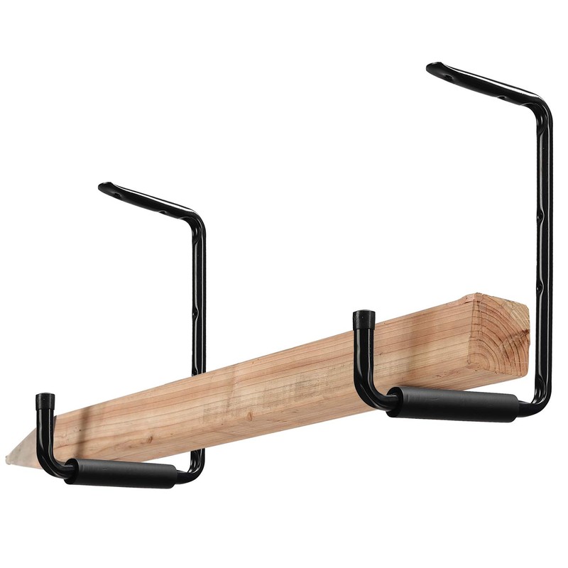 Ihomepark Ladder Hooks for Garage Ceiling, 13.4" Wall Mounted Garage