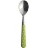 Nagao Tsubamesanjo Color Dot Lunch Spoon Lunch Fork, Green, Made