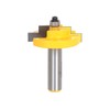 YONICO Stepped Rabbet Router Bit 1/4-Inch Glass 1/2-Inch Shank 18126