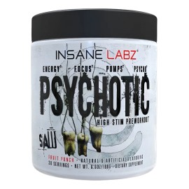 Pre Entreno Psychotic Saw Series Insane Labz 30 Serv Mer Env                                                                                          