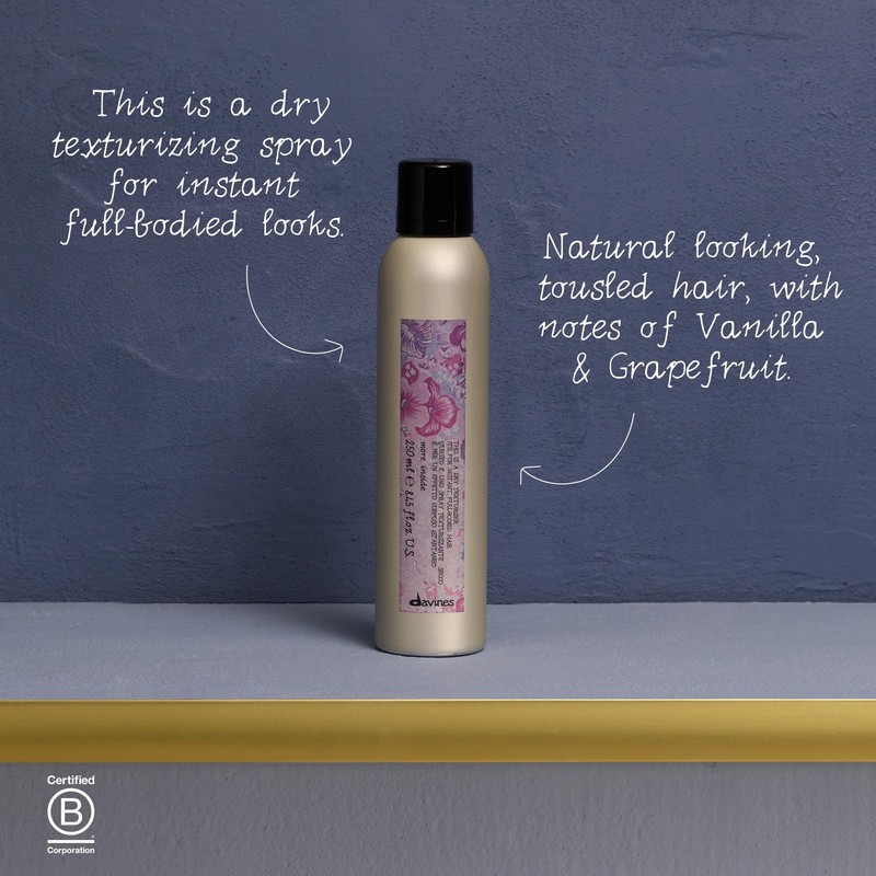 Davines This Is A Dry Texturizer, Texturizing Spray for Full