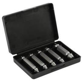 05 Pcs Damaged Screw Extractor Kit Stripped Screw Extractor Bolt Remover Set, Compatible with All Drills, Broken Bolt Extractor Screw Remover