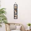 4x6 Picture Frames Collage Black, 3 Openings 4 x 6